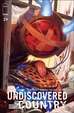 Undiscovered Country issue 29-B Álvaro Martínez Bueno Cover