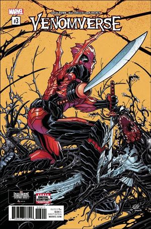 Venomverse issue 3 Nick Bradshaw Cover