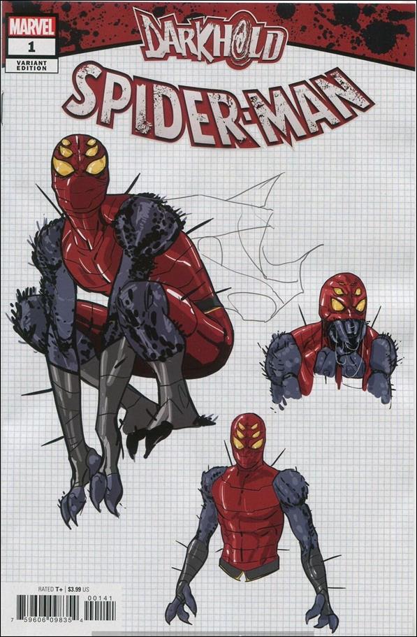 Darkhold: Spider-Man issue 1-C Cian Tormey 1:10 Design Cover