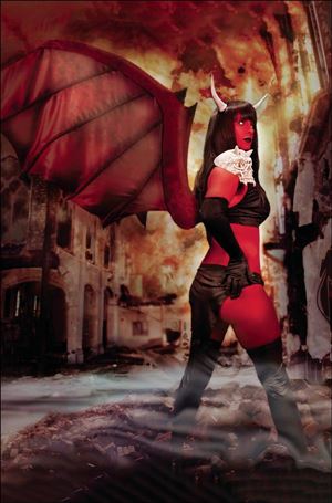 Purgatori (2021) issue 4-H 1:7 Virgin Cosplay Photo Cover