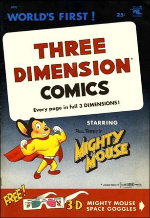 Three Dimension Comics Cover Image 1