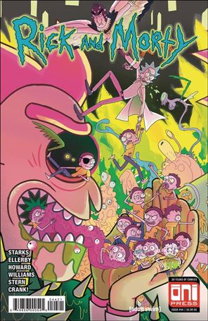 Rick and Morty (2015) issue 44-B Julia Scott Cover