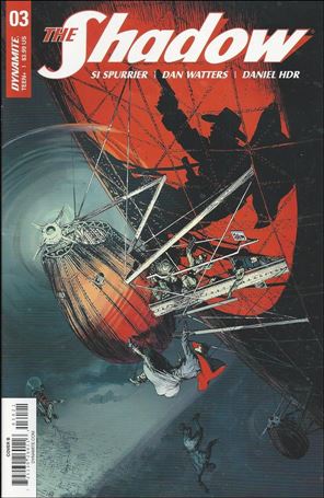 Shadow (2017) issue 3-B Michael Kaluta Cover