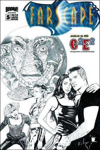 Farscape (2009) issue 5-C C2E2 Sketch Cover