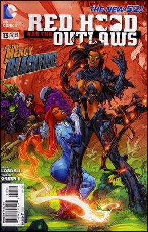 Red Hood and the Outlaws (2011) issue 13-B Red Cover (2nd Printing)