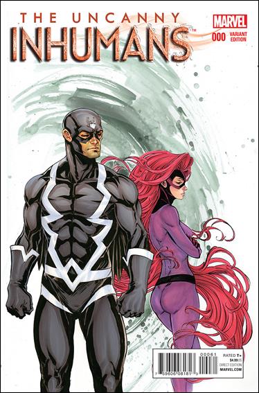 Uncanny Inhumans issue 0-F Siya Oum 1:100 Cover