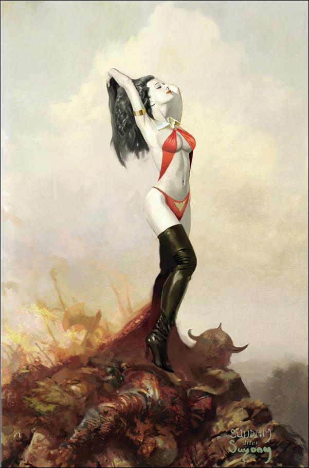 Savage Tales (2022) issue One Shot-J Arthur Suydam 1:25 Virgin Cover