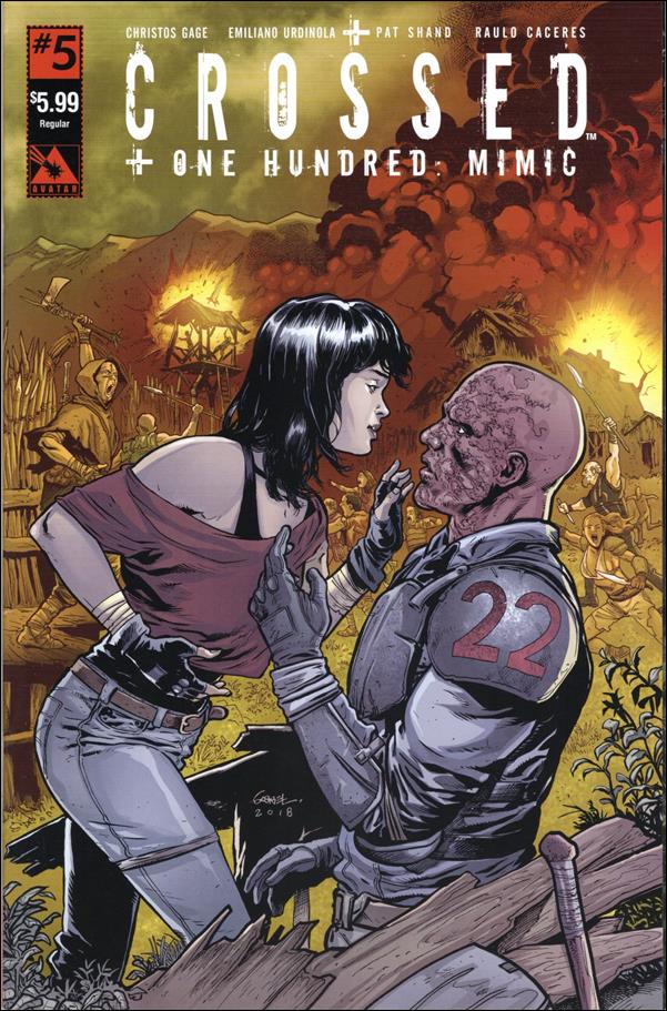 Crossed Plus One Hundred: Mimic issue 5 Regular Cover