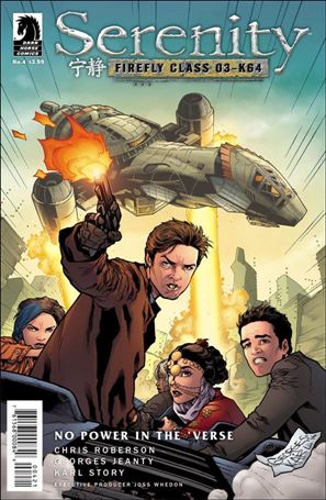 Serenity: Firefly Class 03-K64 - No Power In The Verse issue 4-B Georges Jeanty Cover