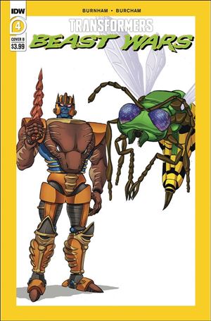 Transformers: Beast Wars issue 4-B Dan Schoening Cover