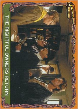 Indiana Jones Heritage (Base Set) card 58 The Rightful Owners Return