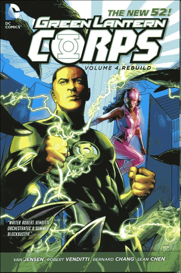 Green Lantern Corps issue 4 Rebuild