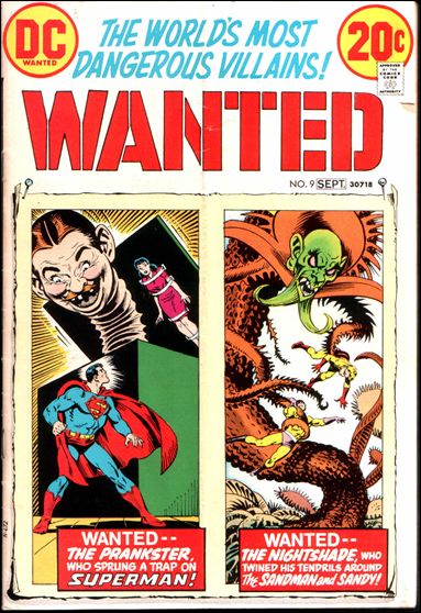 Wanted, the World's Most Dangerous Villains issue 9