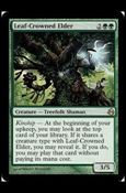 Magic the Gathering: Morningtide (Base Set) card 128 Leaf-Crowned Elder