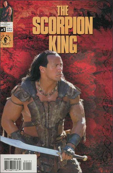 Scorpion King issue 1-B Photo Cover