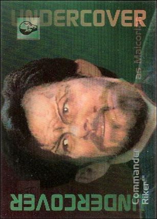30 Years of Star Trek: Phase Two (Undercover Personnel Motion Subset) card L4 Commander Riker as Malcorian