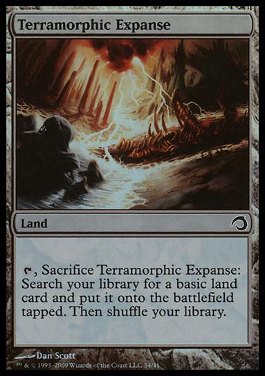 Magic the Gathering: Premium Deck Series: Slivers (Base Set) card 34 Terramorphic Expanse