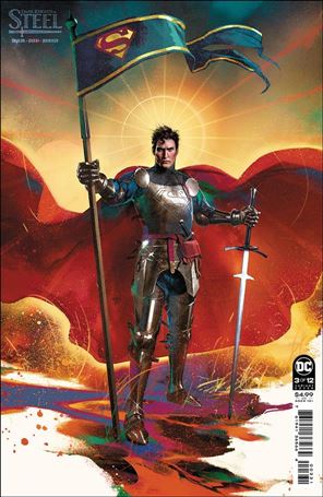 Dark Knights of Steel issue 3-B Joshua Middleton Cardstock Cover