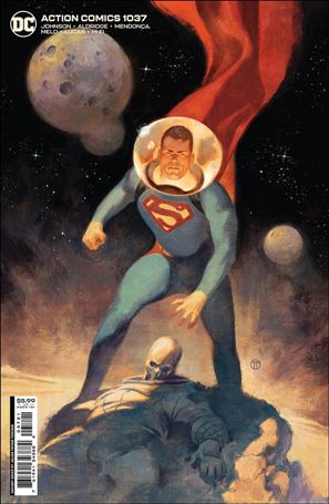 Action Comics (1938) issue 1037-B Julian Totino Tedesco Cardstock Cover