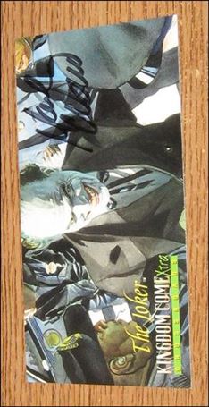 Kingdom Come Xtra (Autograph Subset) card 40-B Crossroads: The Joker (Signed by Mark Waid) 1/40
