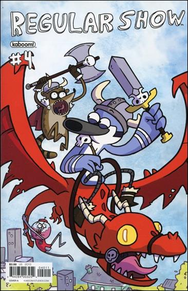 Regular Show issue 4 Phil Jacobson Cover