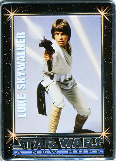 Star Wars: A New Hope (Base Set) card 1 Luke Skywalker