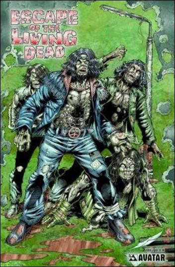 Escape of the Living Dead issue 1-N Blood Red Foil Cover 1/100