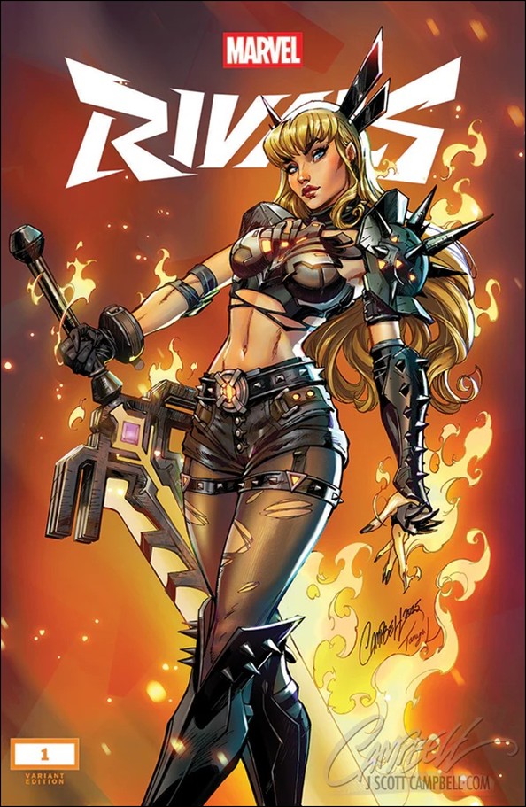 Marvel Rivals: Ignite issue 1-J Webstore Exclusive J. Scott Campbell Cover