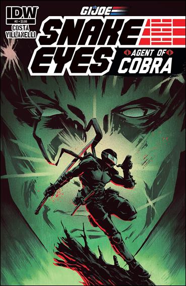 G.I. Joe: Snake Eyes, Agent of Cobra issue 2 Paolo Villanelli Cover