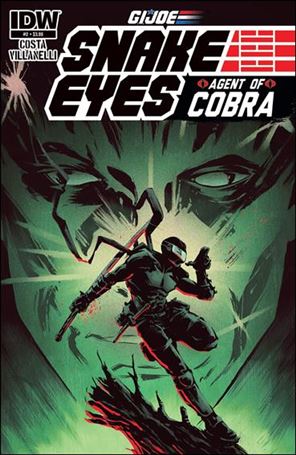 G.I. Joe: Snake Eyes, Agent of Cobra issue 2 Paolo Villanelli Cover