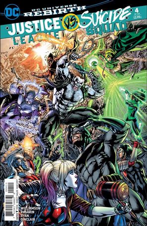 Justice League Vs Suicide Squad issue 4 Fernando Pasarin Cover