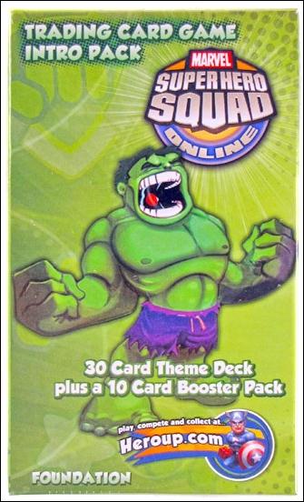 Super Hero Squad card 3 Starter Deck - Hulk