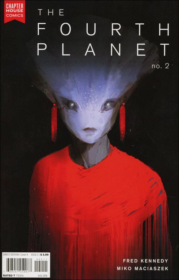 Fourth Planet issue 2 Alien Cover