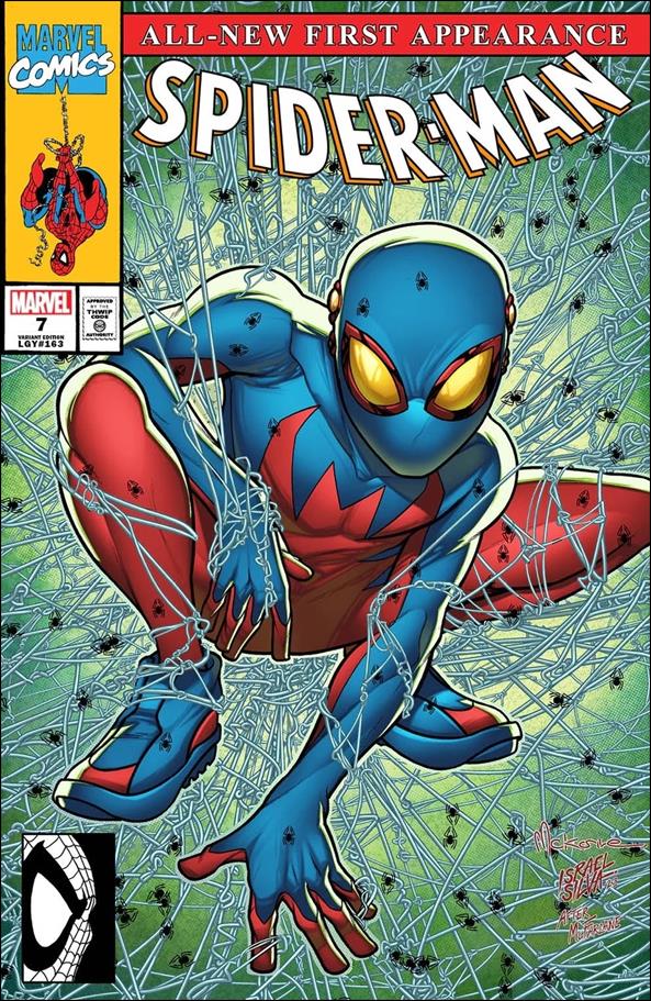 Spider-Man (2022) issue 7-L Mike McKone BTC Cover 1/3000 (2nd Printing) 