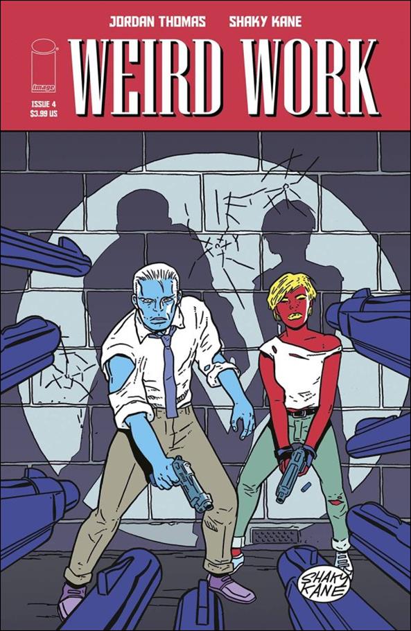 Weird Work issue 4 Shaky Kane Cover