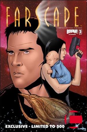 Farscape (2008) issue 2-D Challengers Comics Cover 1/500
