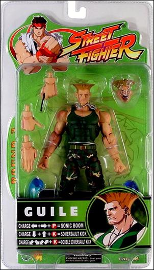 Street Fighter (Round 3) figure 4 Guile (Green)