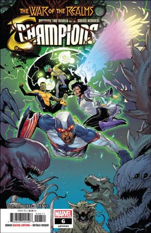 Champions (2019) issue 6 Aaron Kim Jacinto Cover