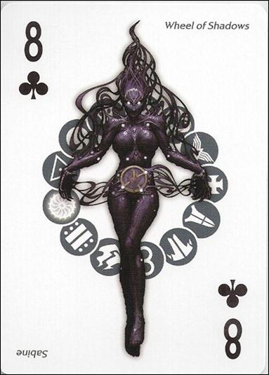 Artifacts Playing Cards (Promo) card 8 Clubs Wheel of Shadows - Sabine
