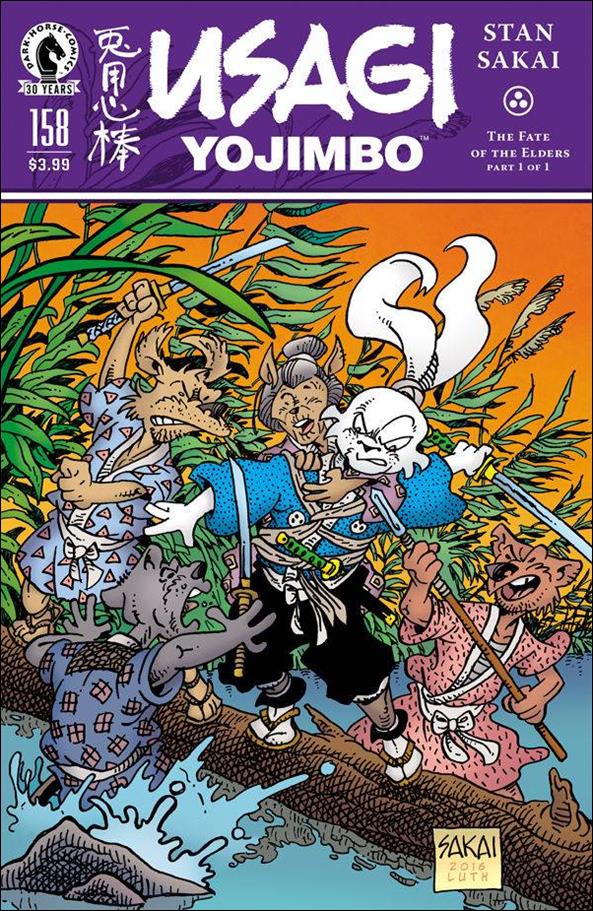 Usagi Yojimbo (1996) issue 158 Stan Sakai Cover
