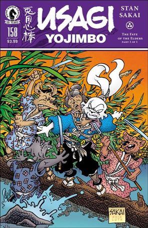 Usagi Yojimbo (1996) issue 158 Stan Sakai Cover