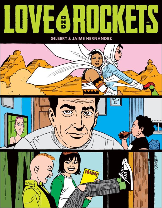 Love and Rockets (2016) issue 4-B Jaime Hernandez Cover