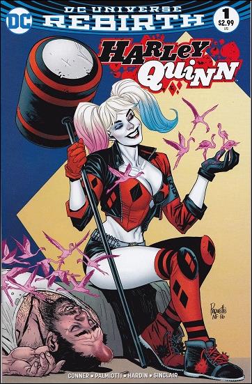 Harley Quinn (2016) issue 1-UM Yanick Paquette Third Eye Comics Cover