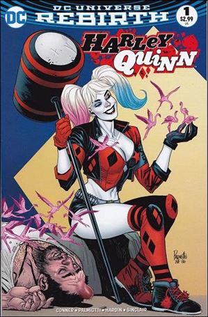Harley Quinn (2016) issue 1-UM Yanick Paquette Third Eye Comics Cover
