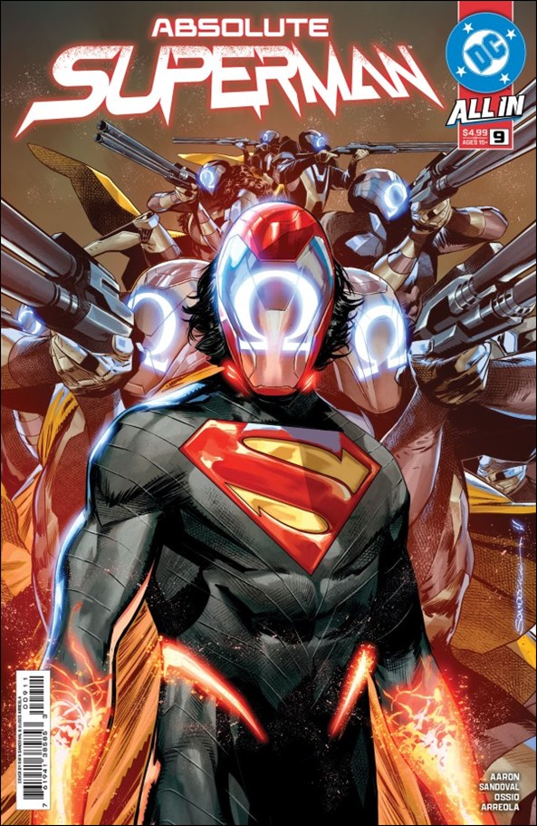 Absolute Superman issue 9 Rafa Sandoval Cover