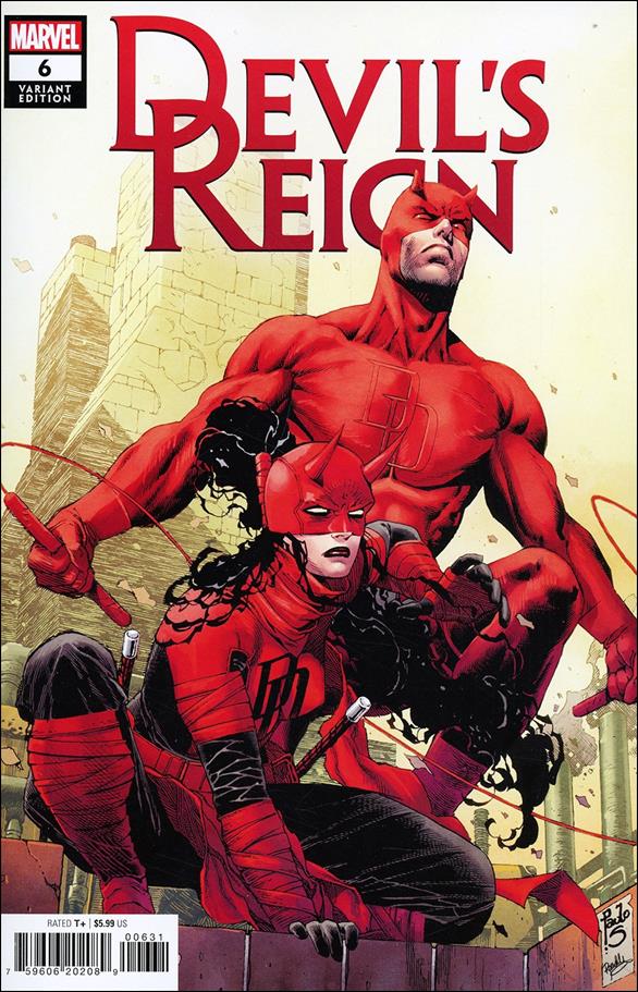 Devil's Reign (2022) issue 6-D Paulo Siqueira 1:25 Cover