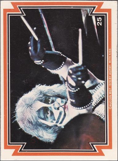 KISS: Series 1 (Base Set) card 25 Peter Criss