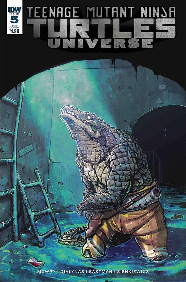 Teenage Mutant Ninja Turtles Universe issue 5-B  Michael Dialynas Subscription Cover