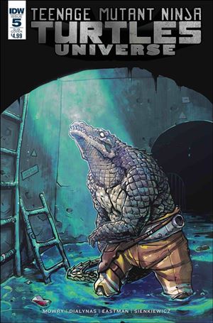 Teenage Mutant Ninja Turtles Universe issue 5-B  Michael Dialynas Subscription Cover