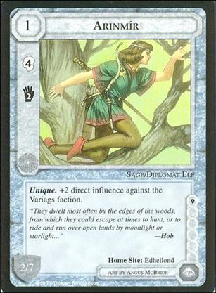 Middle-Earth: The Wizards (Base Set) card 25 Arinmir